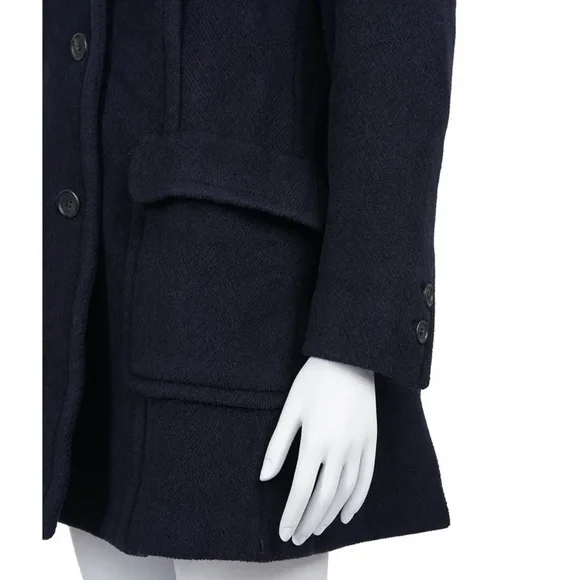 1996 Prada Herinngbone Wool Carcoat - Picture 11 of 15